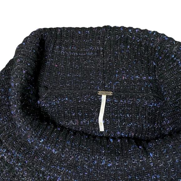 Free People Heavy Knit Leo Tunic Sweater - M - Picture 4 of 5